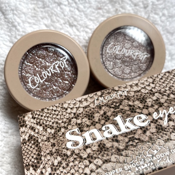 COLOURPOP SNAKE EYES SUPER SHOCK EYE SHADOW DUO CP RITZ KOOSH UNTOUCHED BNIB NEW - Picture 5 of 7